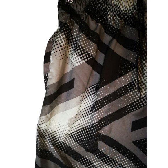 Nike Swim Trunks Shorts Men's Size Large Black, Gray - Picture 5 of 8